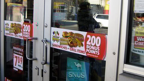 Speedway 'Speedy Rewards Anniversary' Door Clings