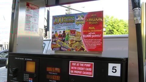 Speedway 'Speedy Rewards Anniversary' Pump Topper