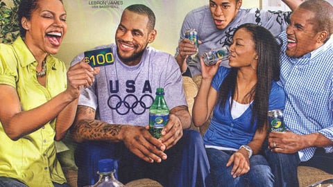 Sprite Olympics Print Ad