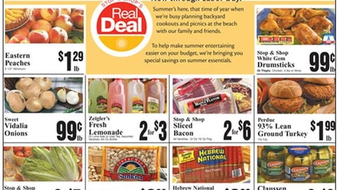 Stop & Shop 'Real Deal' Feature