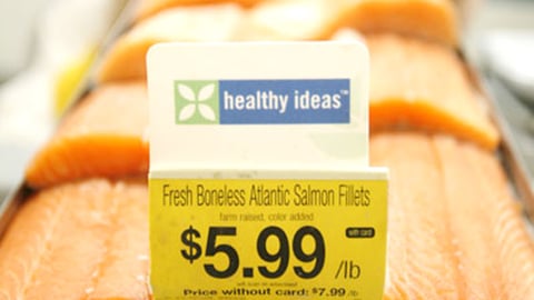 Stop & Shop 'Healthy Ideas' Sign