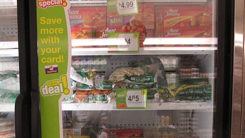 Stop & Shop Card Freezer Cling