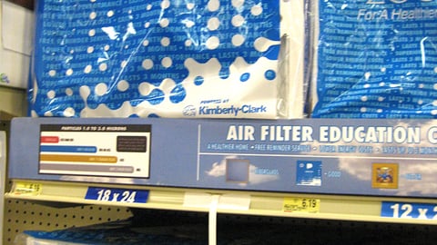 Purafilter Shelf Display