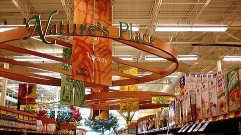 Sweetbay Natural Foods Aisle