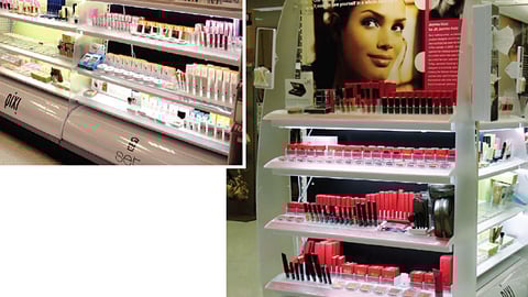 Target Prestige Beauty Collection Endcap