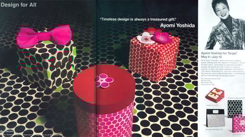 Target Ayomi Yoshida Print Ad