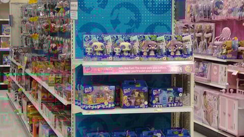 Littlest Pet Shop Endcap