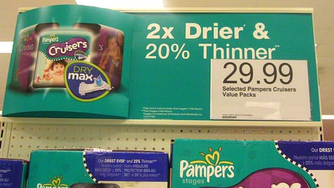 Pampers Cruisers Dry Max Header