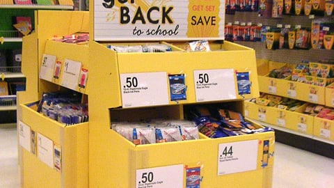 Target Back-to-School Half Pallets