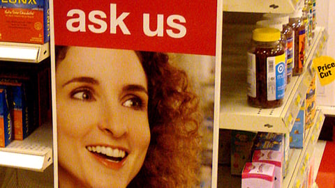 Target 'Ask Us' Side Panel