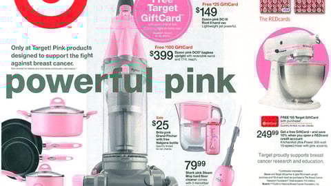 Target Pink Products Feature