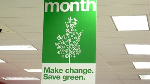 Target 'Earth Month' Ceiling Banner