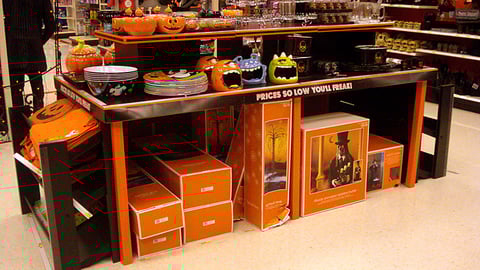 Target Halloween Merchandising