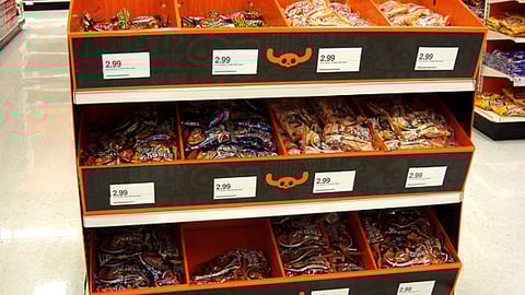 Target 'Bare Bone Prices' Dump Bins