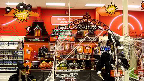 Target Halloween Merchandising