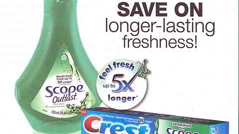 P&G Oral Care Target FSI