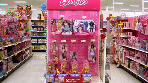 Barbie Target Endcap