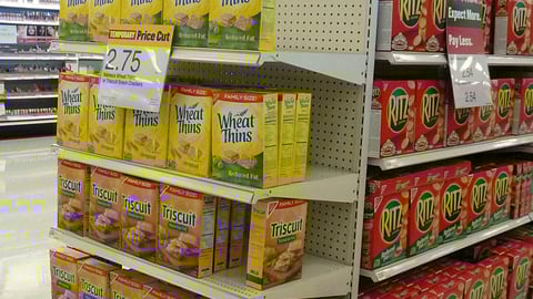Nabisco Crackers Endcap
