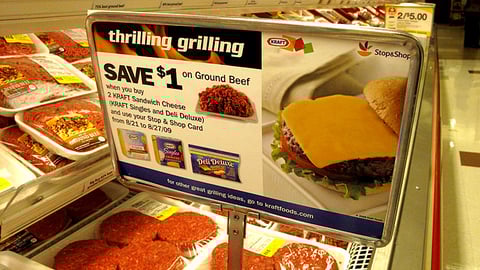 Kraft Stop & Shop 'Thrilling Grilling' Freezer Sign