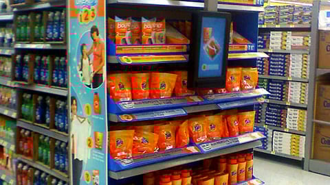 Tide Stain Release Walmart Smart Network Endcap