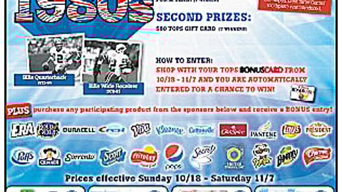Tops '5 Decades' Sweeps Feature