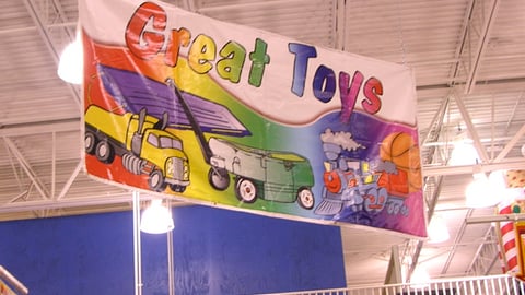 Menards Toy Banner