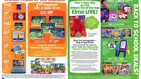 Toys "R" Us Promotional Features