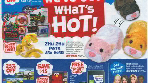 Toys "R" Us Holiday Circular Cover