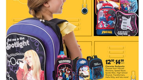 Toys "R" Us Back-to-School Circular Cover