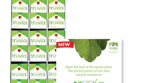 Truvia Sweetener Shipper