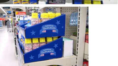 Tums 'American Summer' Shelf Tray