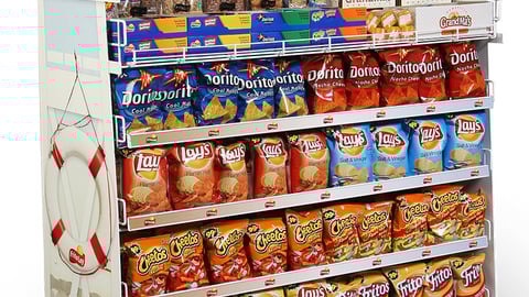 Frito-Lay Beach Display