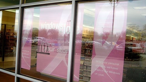 Ulta 'Windows of Love' Window Posters