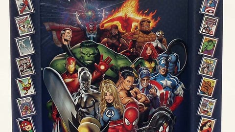 USPS Marvel Comics Counter Card