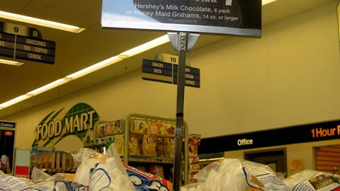 Walgreens Hershey's S'mores Incentive Sign