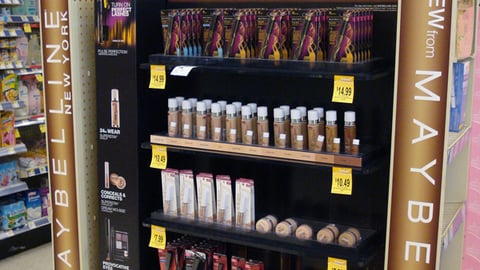 Walgreens Maybelline Pulse Perfection Endcap