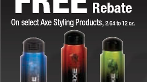 Walgreens 'EasySaver' Axe Cover Feature