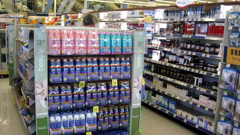 Walgreens Beauty Endcap