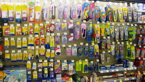 Walgreens Foot Care Display
