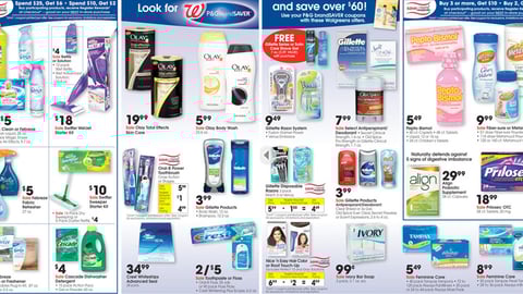 Walgreens P&G brandSaver Feature