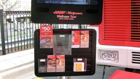 Walgreens 'Wellness Tour' TV Stand