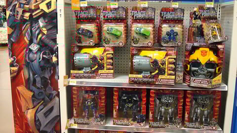 "Transformers" Gondola Display