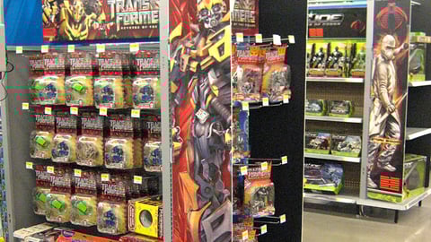 Transformers In-line Display