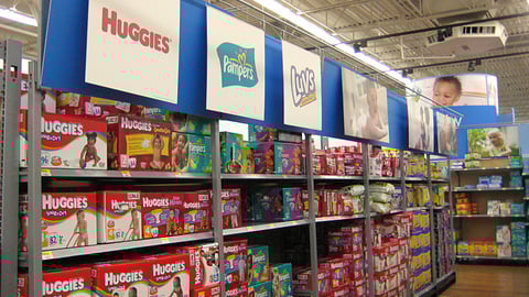 Walmart Diaper Merchandising