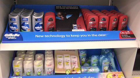 Gillette, Old Spice Shelf Tray