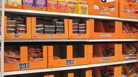 Walmart Halloween Candy Aisle