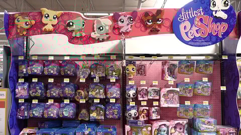 Littlest Pet Shop In-line Display