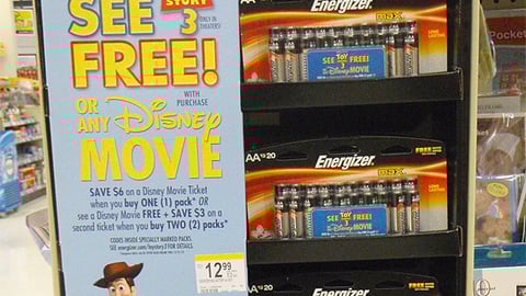 Energizer 'Toy Story 3' Incentive Power Wing