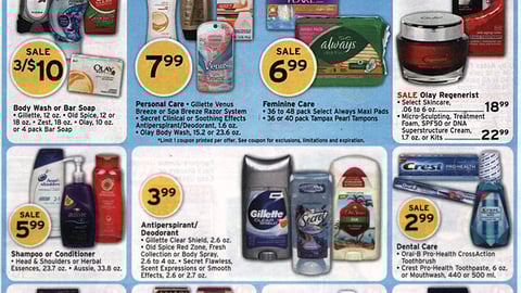 Walgreens P&G Incentive Feature