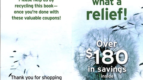 Walgreens April 2010 Coupon Book Cover